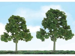 JTT Scenic Deciduous, 3.5in to 4in, HO-Scale, (4 per pack)