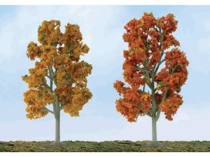 JTT Scenic Fall Sycamore, 2.5in-3.5in, N-Scale, (8 per pack)