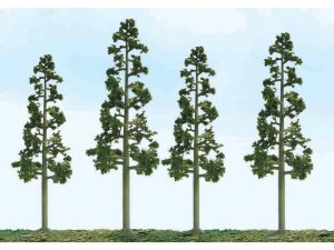 JTT Scenic Juniper, 5.5in to 6.5in, HO-Scale, (3 per pack)