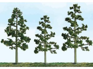 JTT Scenic Lodgepole Pine, 5.5in-6in, HO-Scale, (3 per pack)
