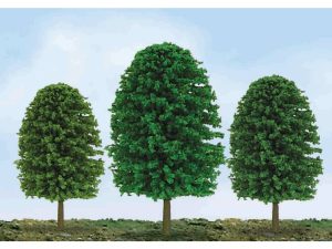 JTT Scenic Tree, 5in to 7in, O-Scale, (12 per pack)