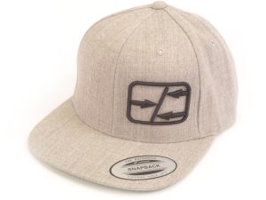 Schumacher Snapback Flatbill Cap-Heather
