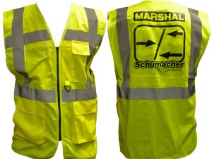Schumacher Zipped Marshal Vest - XL - 48/50 Inch