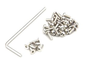 KYOSHO Screw Set Kyosho Mini-Z AWD - Button Hex (Nickel)