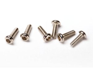 Traxxas Screws, 1.6x5mm button-head machine (hex drive) (6 pcs)