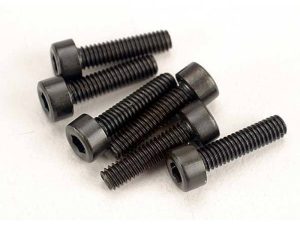 Traxxas Screws, 2.5x10mm cap-head machine (hex drive) (6 pcs)