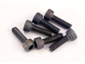 Traxxas Screws, 3x10mm cap-head machine (6 pcs) (no washer)