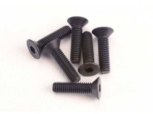 Traxxas Screws, 3x12mm countersunk machine (6 pcs) (hex drive)