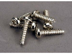 Traxxas Screws, 3x12mm roundhead self-tapping (6 pcs)