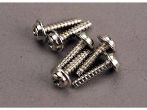 Traxxas Screws, 3x12mm washerhead self-tapping (6 pcs)