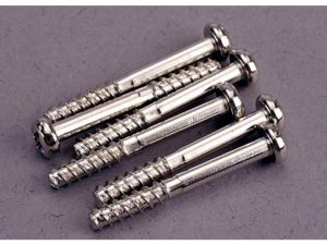 Traxxas Screws, 3x24mm roundhead self-tapping (with shoulder) (6 pcs)