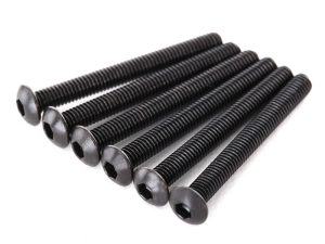 Traxxas Screws, 3x27mm button-head machine (hex drive) (6 pcs)