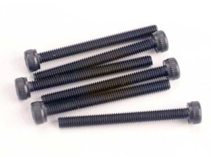Traxxas Screws, 3x30mm cap-head machine (hex drive) (6 pcs)