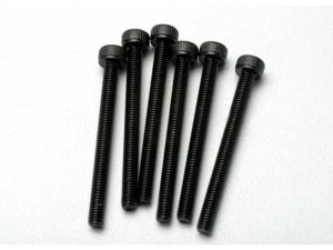 Traxxas Screws, 3x32mm cap-head machine (hex drive) (6 pcs)