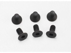 Traxxas Screws, 3x6mm countersunk machine (6 pcs) (hex drive)