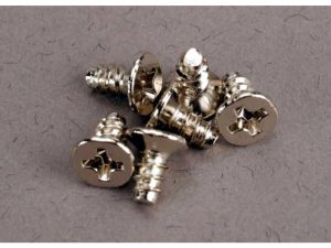 Traxxas Screws, 3x6mm countersunk self-tapping (6 pcs)