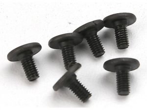 Traxxas Screws, 3x6mm flat-head machine (hex drive) (6 pcs)