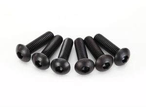 Traxxas Screws, 4x15mm button-head machine (hex drive) (6 pcs)