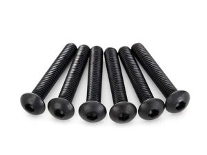 Traxxas Screws, 4x25mm button-head machine (hex drive) (6 pcs)