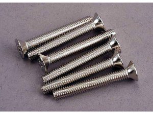 Traxxas Screws, 4x30mm countersunk machine (6 pcs)