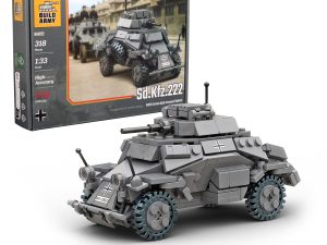 Build Army Sd. Kfz. 222 Armoured Vehicle
