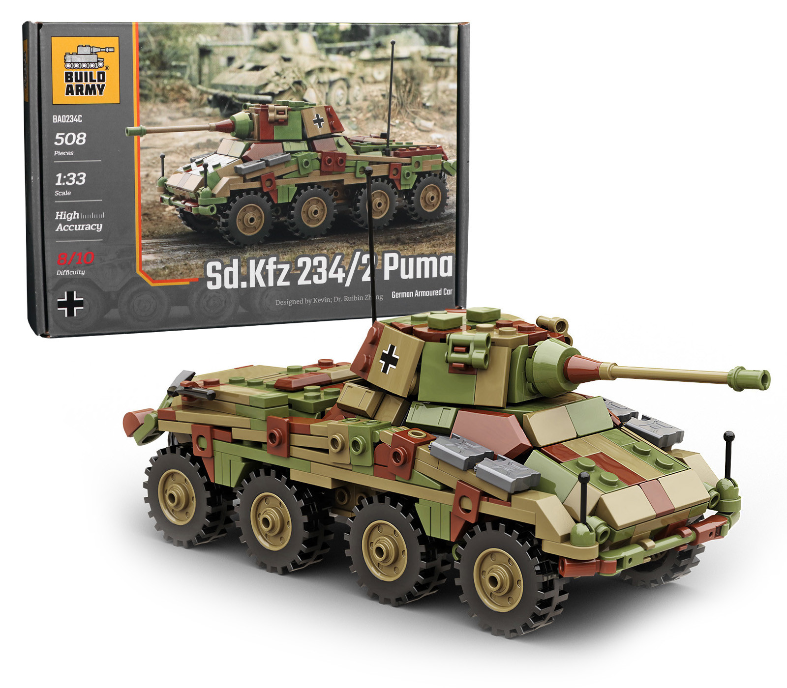 Build Army Sd. Kfz. 234/2 Puma
