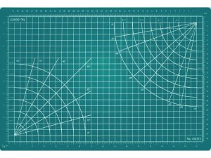 Excel Self-Healing Cutting Mat. 12 × 8.5in, Green
