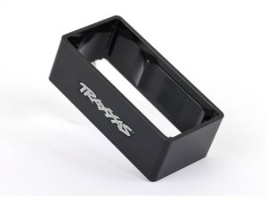 Traxxas Servo case, aluminium (Black-anodised) (middle) (for #2275 servo)