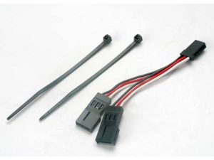 Traxxas Servo connector, Y adapter (for dual-servo steering)