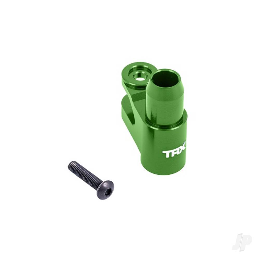 Traxxas Servo horn, steering, 6061-T6 aluminium (Green-anodised)