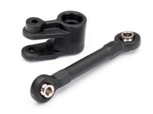 Traxxas Servo horn, steering / linkage, steering (46mm, assembled with pivot balls)