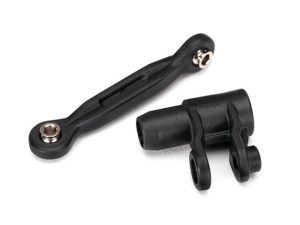 Traxxas Servo horn, steering / linkage, steering (46mm, assembled with pivot balls)