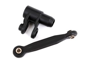 Traxxas Servo horn, steering/ linkage, steering (48mm, assembled with pivot balls)