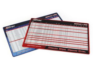Hitec Servo Mat Application Chart