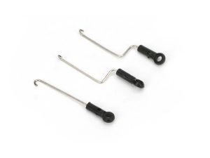 Blade Servo Pushrod Set with ball link: 3pcs: mCP S/X