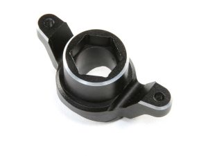 Losi Servo Saver Top, Aluminum Black: DBXL-E 2.0