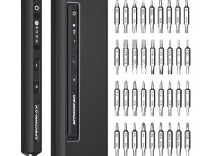 Arrowmax SES Electric Screwdriver 72 in 1 - Black Case