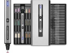 Arrowmax SGS Mini Elec Engraving&Polishing pen-Space Grey