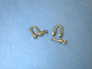Ripmax Shackle 4.4x8.2, M1.2 Threaded Pin (pk2)