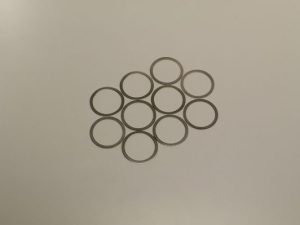 KYOSHO Shims 15x18x0.2mm (10)