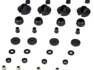 Losi Shock Plastics & Balls (4): 5IVE-T, MINI WRC