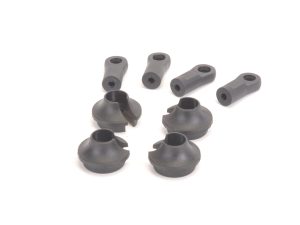 Nanda Shock Spring Retainer and Rod End - 4 pcs