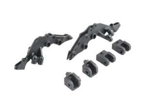 Losi Shock Tower Upper Track Rod Mounts Rear: Baja Rey