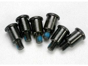 Traxxas Shoulder screws, 3x10mm (6 pcs) (with threadlock)