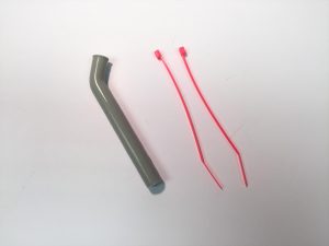 LOGIC Silicone Exhaust Deflector  5.5mm  45 Deg