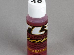 Team Losi Racing Silicone Shock Oil, 40WT, 516cSt, 2oz