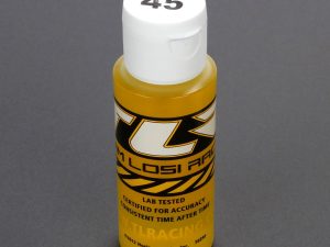 Team Losi Racing Silicone Shock Oil, 45WT, 610cSt, 2oz