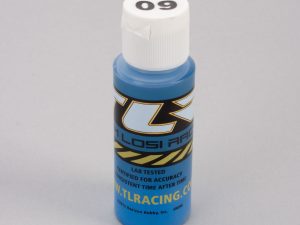 Team Losi Racing Silicone Shock Oil, 60WT, 810cSt, 2oz