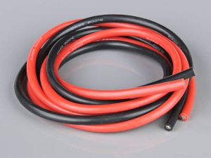 Radient Silicone Wire, 10AWG, 680 Strand, 4ft / 1.2m Red-Black