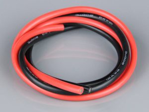 Radient Silicone Wire, 12AWG, 680 Strand, 2ft / 0.6m Red-Black